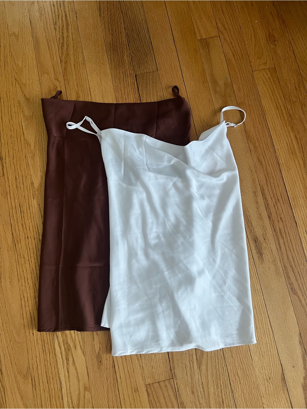 Bundle 2 Pack- Satin Camisole Top - Classic Women's Layering Tank